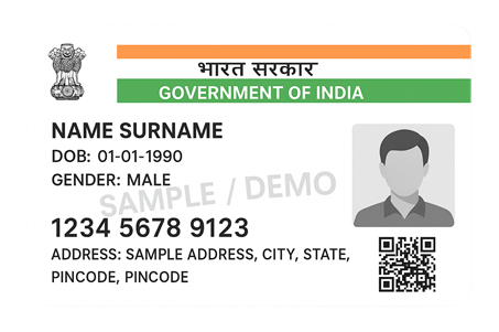 Aadhaar Card printing service by Print portal.in